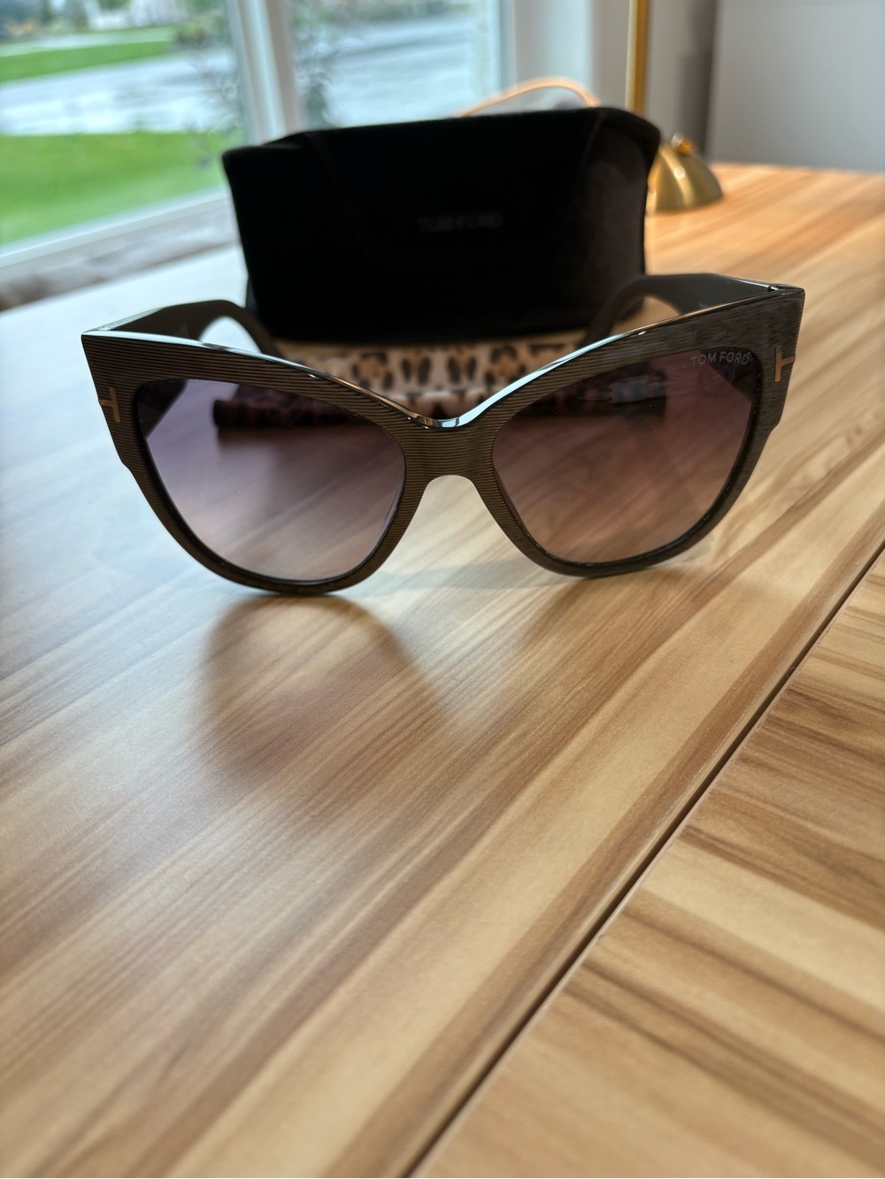 Tom Ford Women's Cat-Eye Sunglasses in Gradient